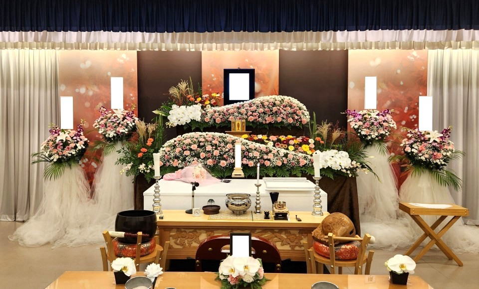 季節の花祭壇「秋」Cタイプ