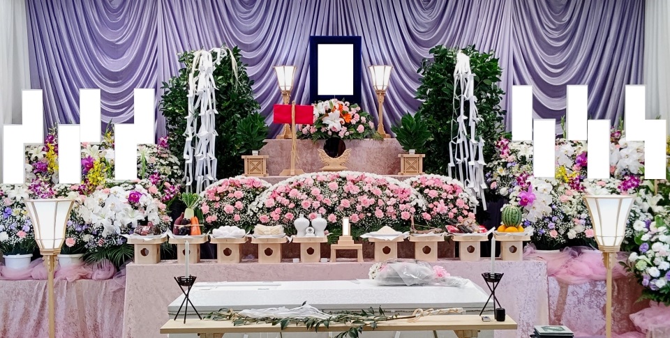 神式用花祭壇